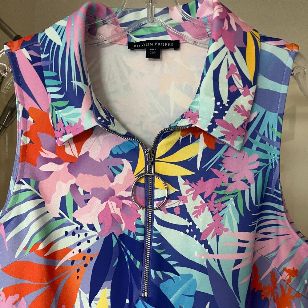Boston Proper floral dress